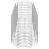 vidaXL Strat &icirc;nălțat gabion, 400x100x100 cm, fier galvanizat