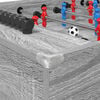 vidaXL Masă de Foosball Sonoma gri 125 x 60,5 x 80 cm Lemn compozit