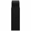 vidaXL Bufet Stejar Negru 90 x 30 x 90 cm