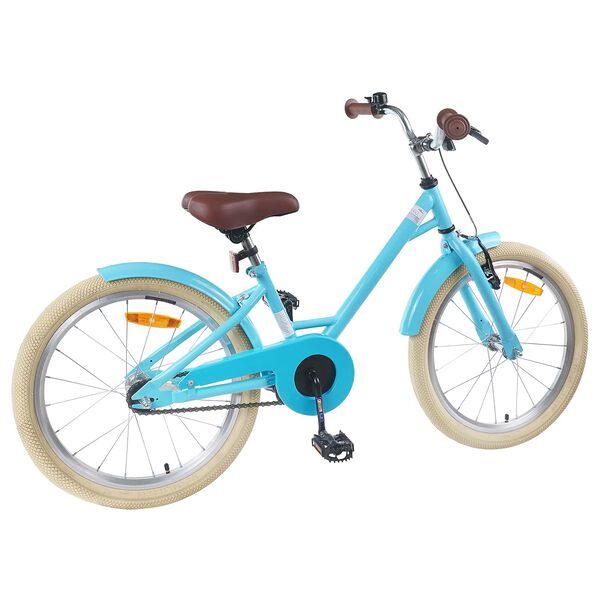 vidaXL Bicicletă pentru Copii 18 Inci pentru 5-7 ani Albastru deschis