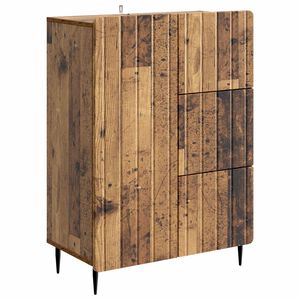 vidaXL Bufet cu sertar Lemn vechi 66 x 34,5 x 91,5 cm Lemn prelucrat