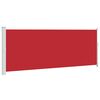 vidaXL Copertină laterală retractabilă de terasă, roșu, 180x500 cm