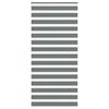 vidaXL Jaluzea tip zebra gri &icirc;nchis lățime țesătură 105,9 cm poliester