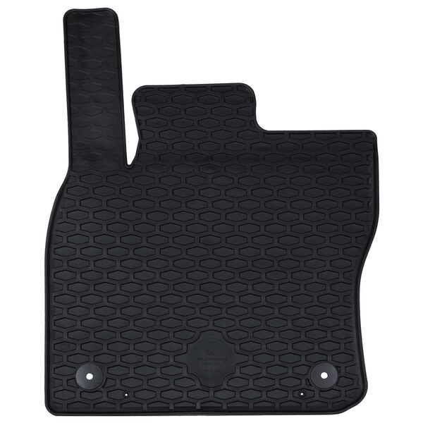 vidaXL Covor pentru mașină 4 pcs Negru suitable for Seat ATECA 2016-