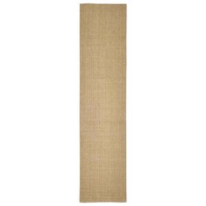 vidaXL Covor din sisal pentru st&acirc;lp de zg&acirc;riat, 80x350 cm