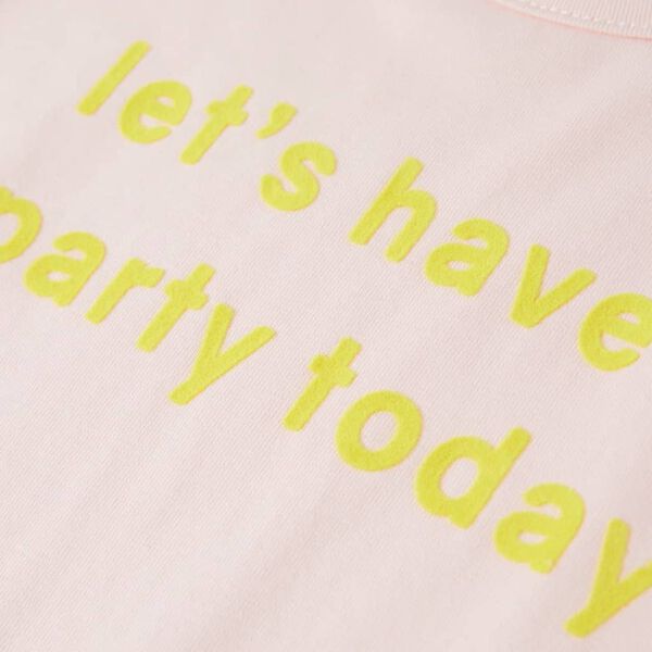 Tricou pentru copii, roz pal, 140