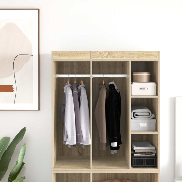 vidaXL Șină pentru dressing 2 pcs Argintiu 764 x 15 x 29 mm