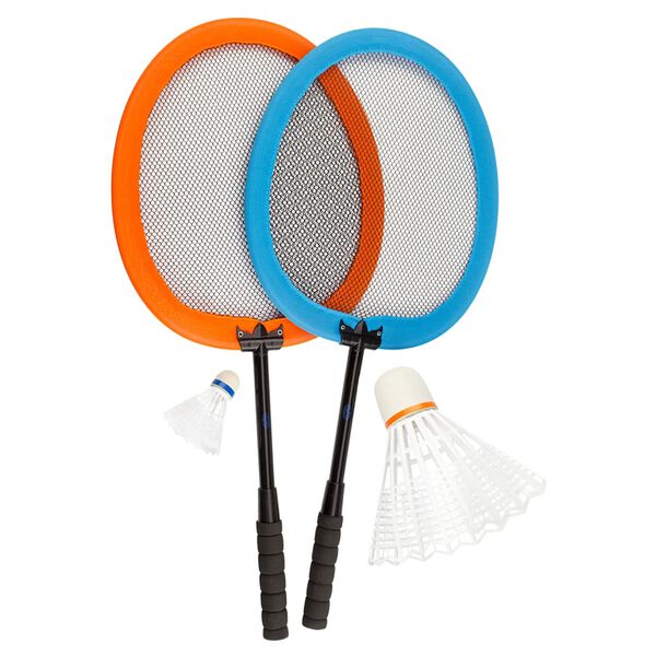 Get & Go Set de badminton XXL, portocaliu și albastru