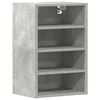 vidaXL Dulap suspendat &ldquo;Riga&rdquo;, gri beton, 40x29,5x60 cm