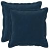 vidaXL Pernă 2 buc. HOUTEN albastru 30 x 30 cm Fleece din microfibra
