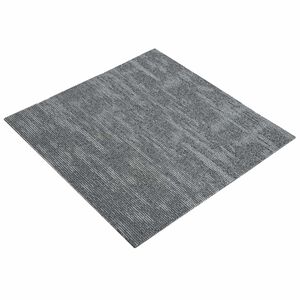 vidaXL Placă de carpetă Gri Beton 50 x 50 cm 36 buc. PP și bitum