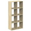 vidaXL Bibliotecă/separator cameră stejar sonoma 69,5x29x137,5 cm lemn