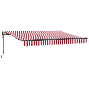 vidaXL Cortina Retractabilă Roșu 250 x 200 cm țesătură