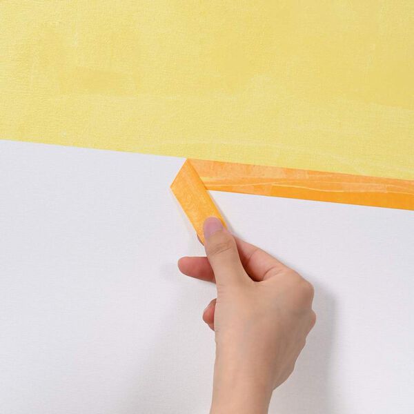 vidaXL Bende de Mascare pentru Pictori 50 pcs Galben 30mm x 50m H&acirc;rtie