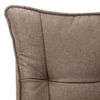 vidaXL Scaun de birou, gri taupe, material textil
