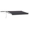 vidaXL Cort electric retractabil Antracit 2,5 x 2 m