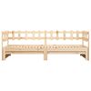 vidaXL Pat de zi extensibil, 2x(90x200) cm, lemn masiv de pin