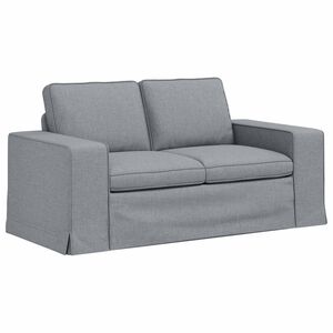 vidaXL Canapea Gri deschis 162 x 80 x 82 cm țesătură