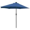 vidaXL Parasol de Grădină Albastru azur 294 x 150 x 224 cm