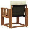 vidaXL Set de canapele de exterior Lemn solid de Acacia și Textilene
