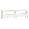 vidaXL Bancă de hol, alb, 160x28x45 cm, lemn masiv de pin