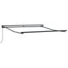 vidaXL Cortina Retractabilă Maro 300 x 250 cm Aluminiu și țesătură