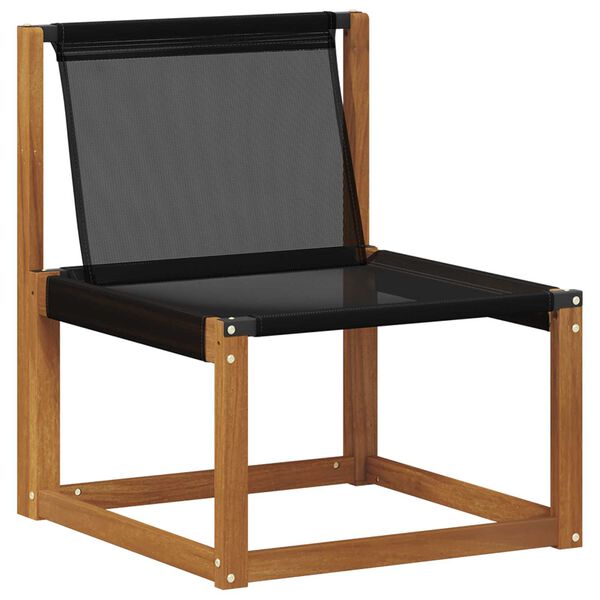 vidaXL Set de canapele de exterior cu pernă 3 pcs Natural și Bej