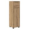 vidaXL Dulap de Baie Stejar Artizanal 30,5 x 30 x 101 cm
