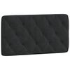 vidaXL Pernă tăblie de pat, negru, 100 cm, catifea
