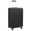 vidaXL Valiză cu blocare Negru 50 x 30 x 76 cm Plastic ABS