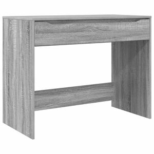 vidaXL Birou cu sertar Sonoma gri 100 x 50 x 78 cm Lemn prelucrat