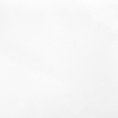 vidaXL Tăblie de pat cu aripioare alb 147x16x78/88 cm piele ecologică