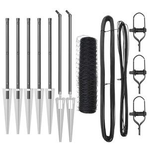 vidaXL St&acirc;lp de gard. Gri