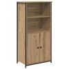 vidaXL Bufet Stejar Artizanal 62 x 36 x 121,5 cm Lemn prelucrat