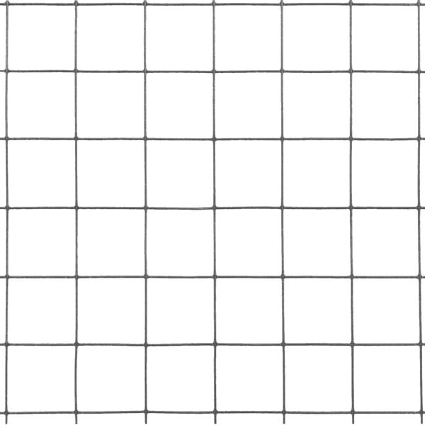 vidaXL Plasă de sârmă găini, gri, 10 x 0,5 m, oțel cu înveliș PVC