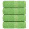 vidaXL Prosoape de oaspeți, FROGN, 4 buc., verde măr, 30x50 cm, 360 g/m&sup2;