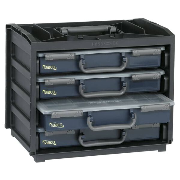 Raaco Trusă pentru sortare scule cu sertare Assorter 55x4, 136242