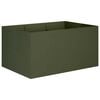 vidaXL Vază pentru Grădină Verde măsliniu 120 x 80 x 60 cm