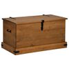 vidaXL Cufă de depozitare HALDEN 91x48x47 cm din lemn masiv de pin