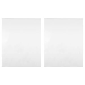 vidaXL Folii autoadezive pentru oglindă, 2 buc., 45x100 cm, PET