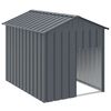 vidaXL Cușcă c&acirc;ine cu acoperiș antracit 117x153x123 cm oțel galvanizat