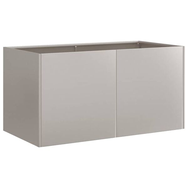 vidaXL Jardinieră Rusty 80x40x40 cm Oțel pentru intemperii