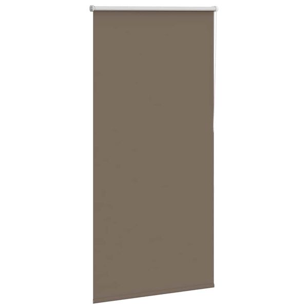 vidaXL Jaluzea cu role opace cafea 85x130 cm lățime țesătură 80,7 cm