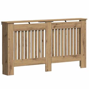 vidaXL Capac pentru radiator Stejar Artizanal 152 x 19 x 81,5 cm