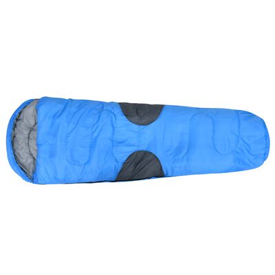 vidaXL Sac de dormit, albastru, 2000 g, -5 ℃
