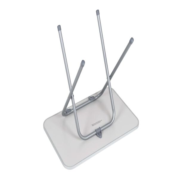 Camp Gear Masă de camping pliabilă, gri, oțel 1405060