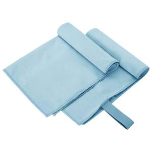 vidaXL Prosoape Sport 2 pcs albastru 50 x 30 cm Poliester și poliamidă