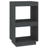 vidaXL Bibliotecă, gri, 40x35x71 cm, lemn masiv de pin