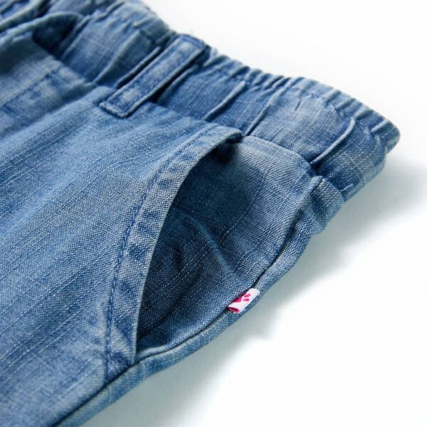 Pantaloni pentru copii, albastru denim, 92
