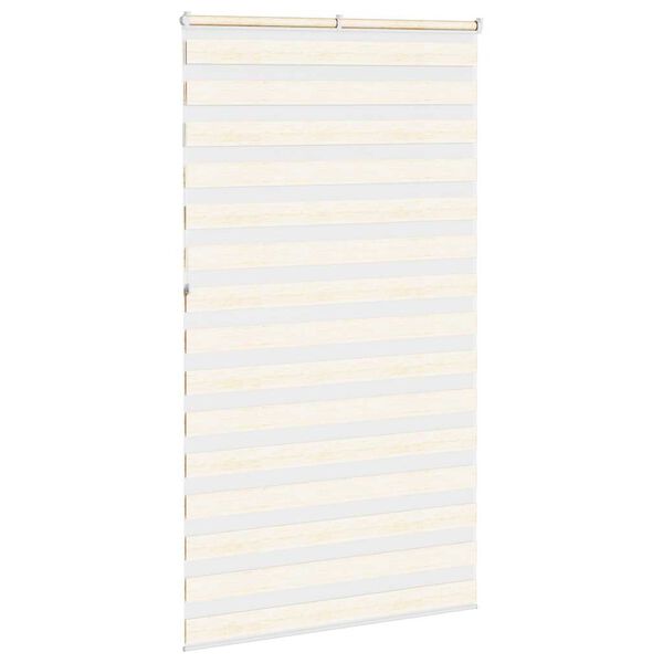 vidaXL Jaluzea tip zebra 120x230 cm lățime țesătură 115,9 cm poliester